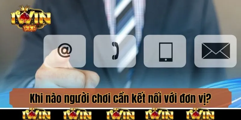 Khi nào người chơi cần kết nối với đơn vị cá cược?